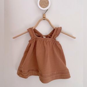 Quincy Mae ruffle top